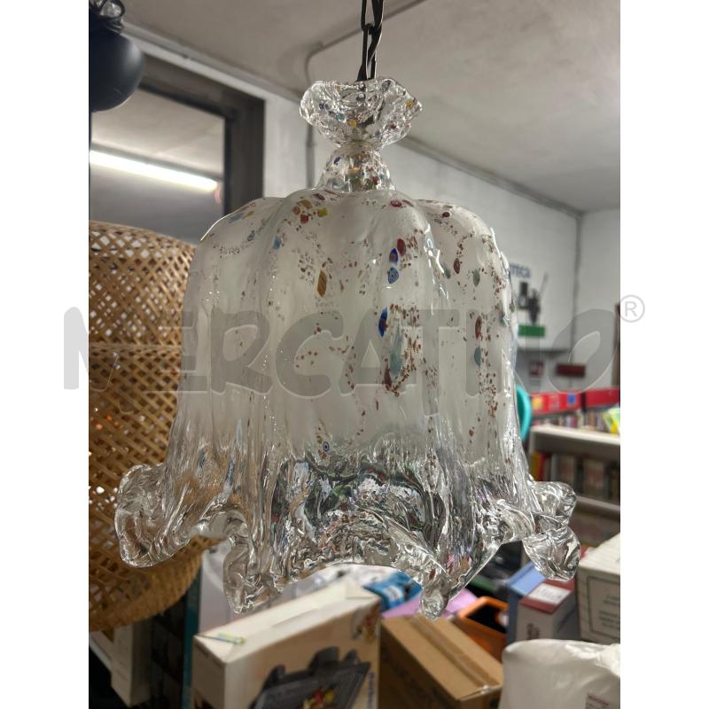 LAMPADARIO MURRINA A CAMPANA | Mercatino dell'Usato Torino nizza 1