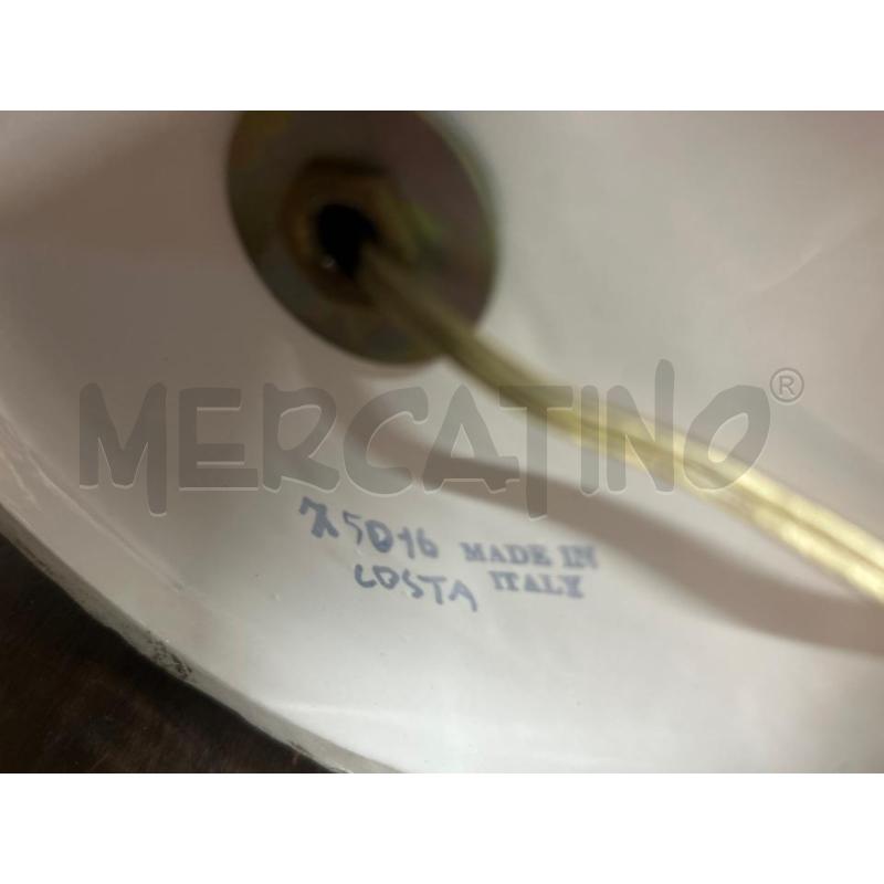 LAMPADA IN CERAMICA BIANCA  | Mercatino dell'Usato Torino nizza 4