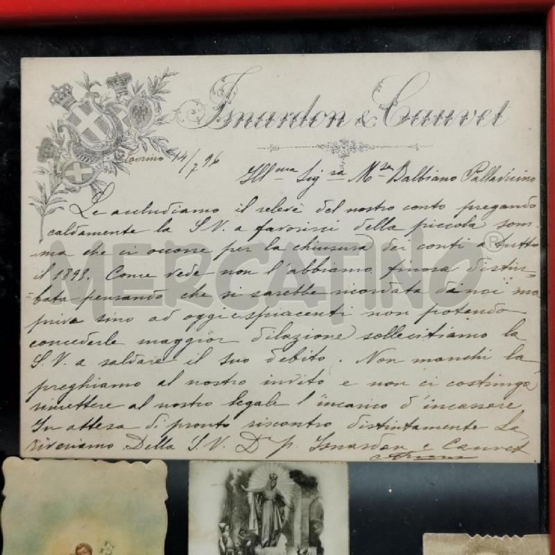 LETTERA 1899 INCORNICIATA | Mercatino dell'Usato Torino nizza 2