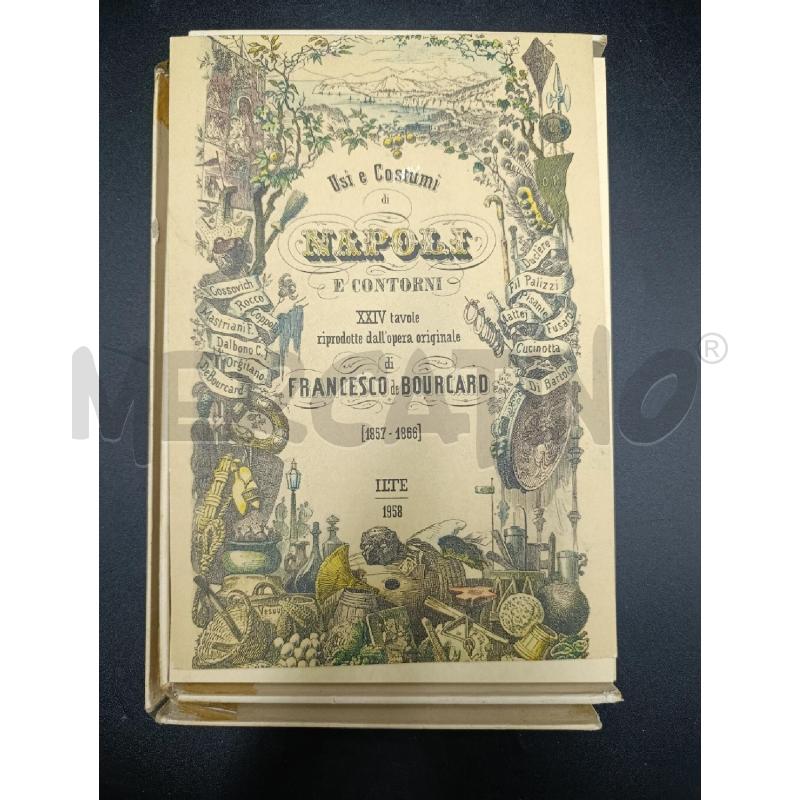 LIBRETTO USI E COSTUMI DI NAPOLI E CONTORNI  | Mercatino dell'Usato Torino nizza 1
