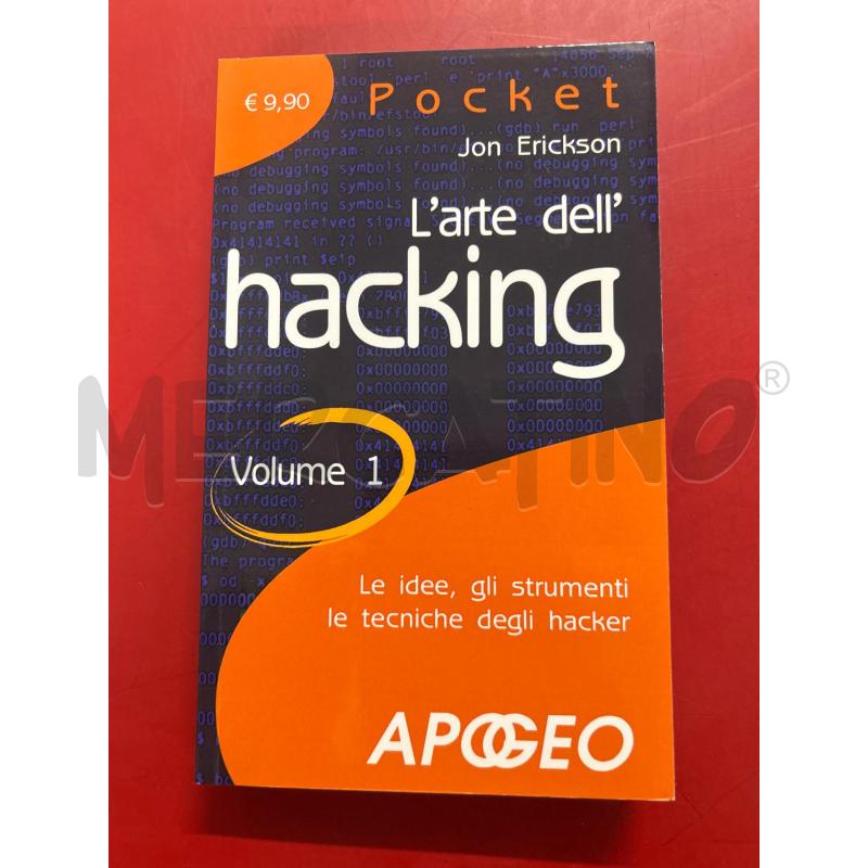 LIBRI BLOCCO L'ARTE DELL HACKING  | Mercatino dell'Usato Torino nizza 4