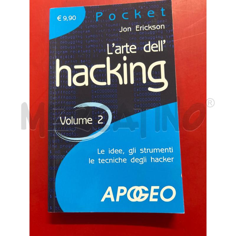 LIBRI BLOCCO L'ARTE DELL HACKING  | Mercatino dell'Usato Torino nizza 5