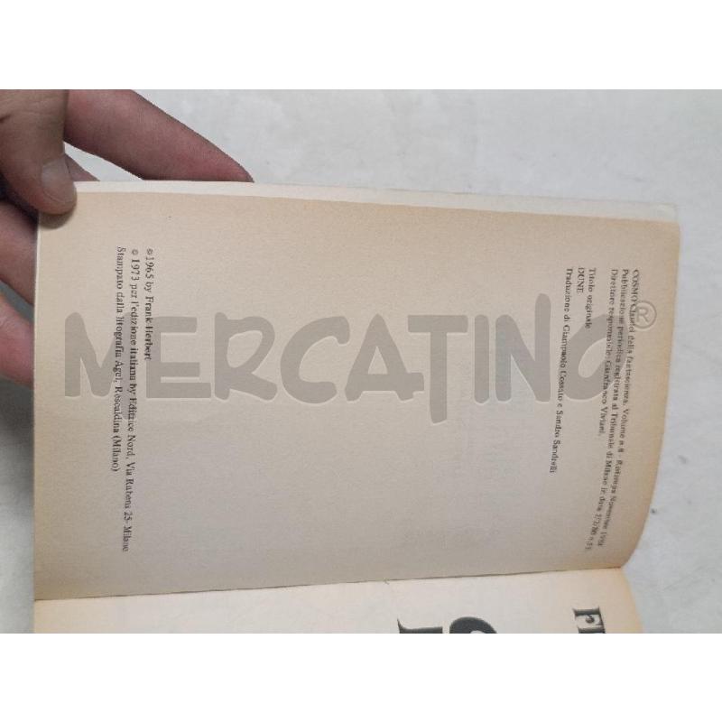 LIBRO DUNE FRANK HERBERT  EDITRICE NORD 1973 | Mercatino dell'Usato Torino nizza 2