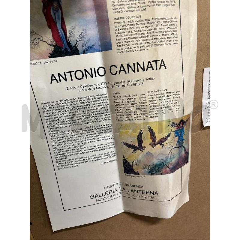 LITOGRAFIA ANTONIO CANNATA TITOLO NATURA MORTA | Mercatino dell'Usato Torino tommaso grossi 4