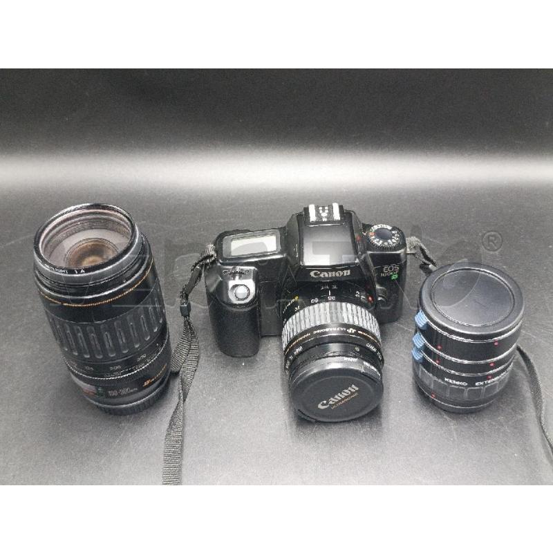 MACCHINA FOTOGRAFICA CANON EOS 1000F + OBBIETTIVI | Mercatino dell'Usato Torino nizza 2