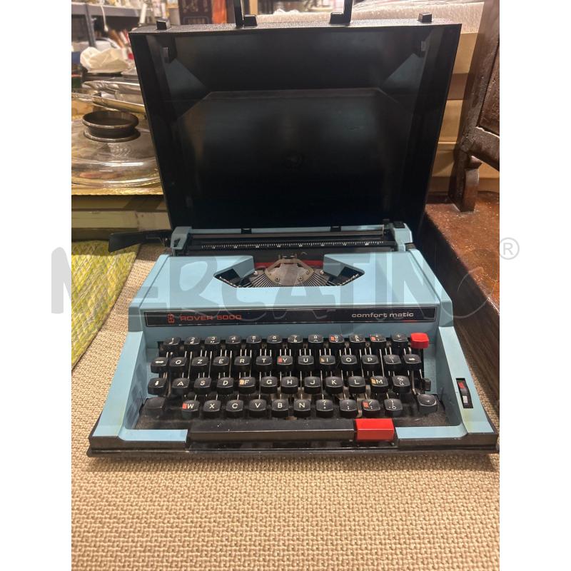MACCHINA SCRIVERE D'EPOCA ROVER 5000 | Mercatino dell'Usato Torino nizza 4