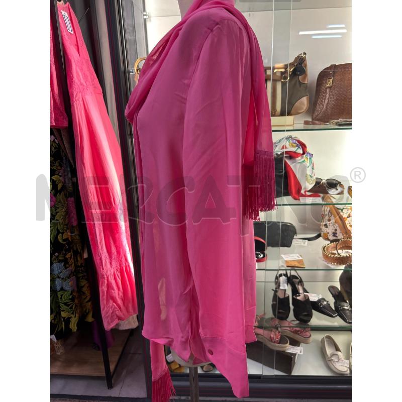 MAGLIA DONNA FALCONERI FUCSIA IN SETA | Mercatino dell'Usato Torino nizza 2