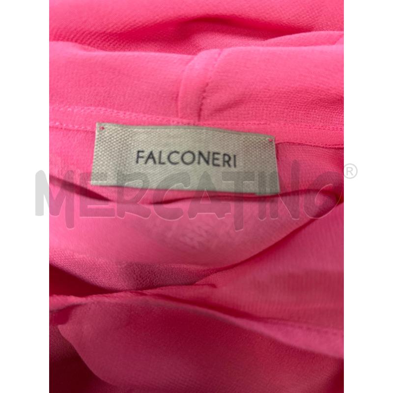 MAGLIA DONNA FALCONERI FUCSIA IN SETA | Mercatino dell'Usato Torino nizza 4