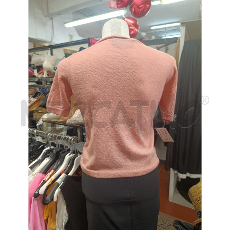 MAGLIA DONNA GUCCI MORBIDA MANICA CORTA ROSA | Mercatino dell'Usato Torino nizza 2