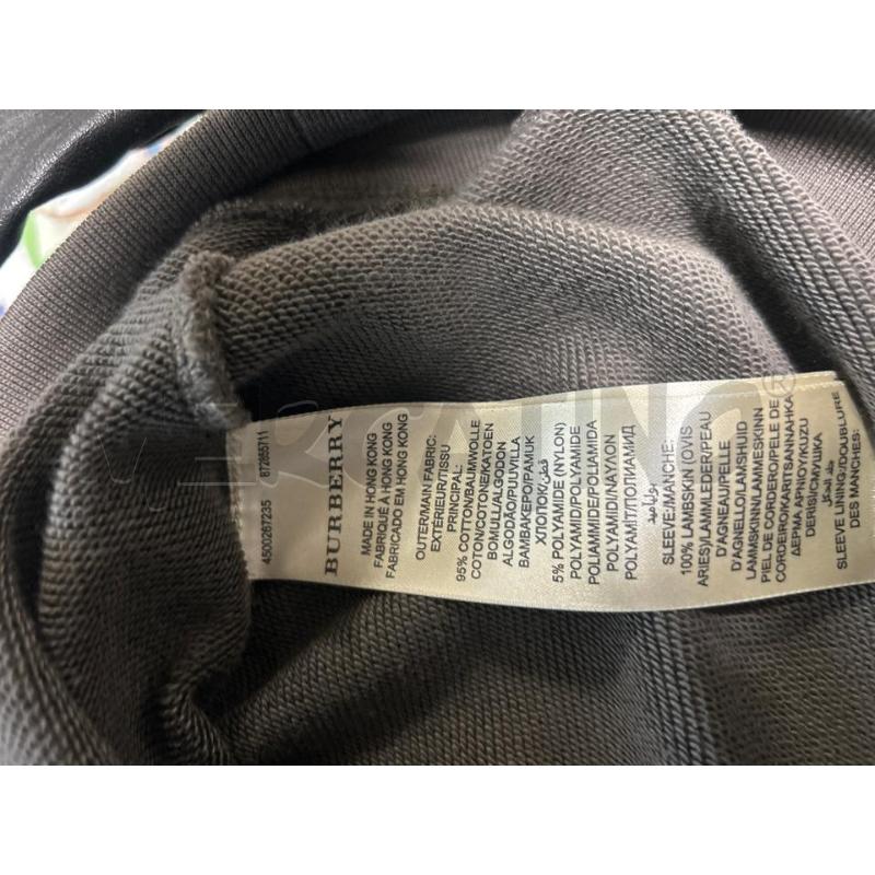 MAGLIA DONNA  BURBERRY CON PELLE | Mercatino dell'Usato Torino nizza 4
