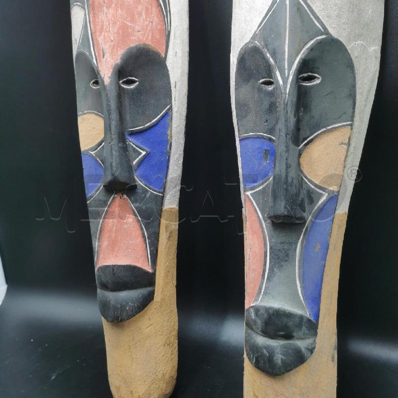 MASCHERA AFRICANA COPPIA  | Mercatino dell'Usato Torino nizza 2