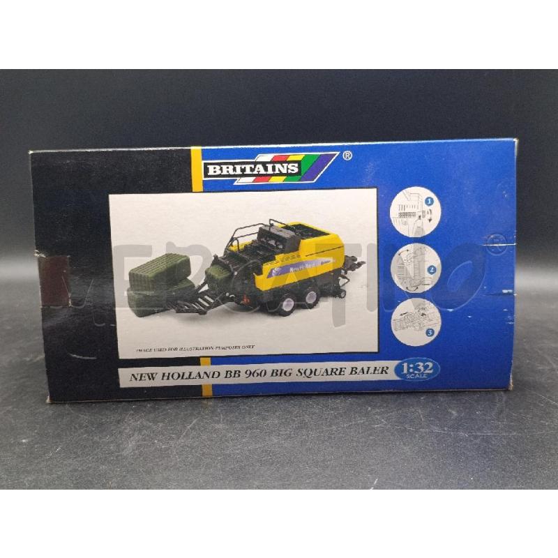 MODELLINO BRITAINS NEW HOLLAND BB960  BIG SQUARE BALER | Mercatino dell'Usato Torino nizza 3