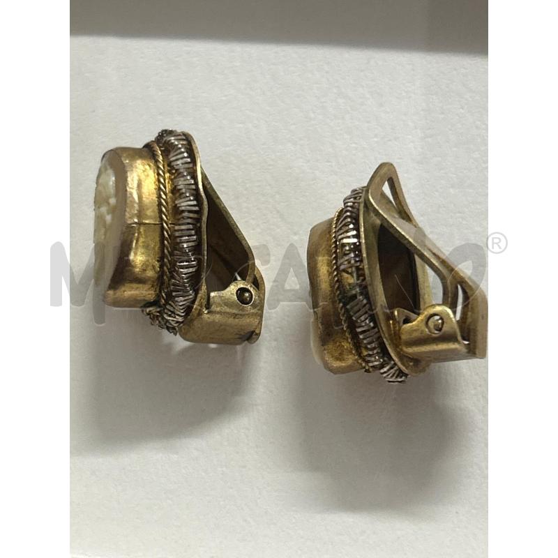 ORECCHINI  VINTAGE CAMEO | Mercatino dell'Usato Torino nizza 4