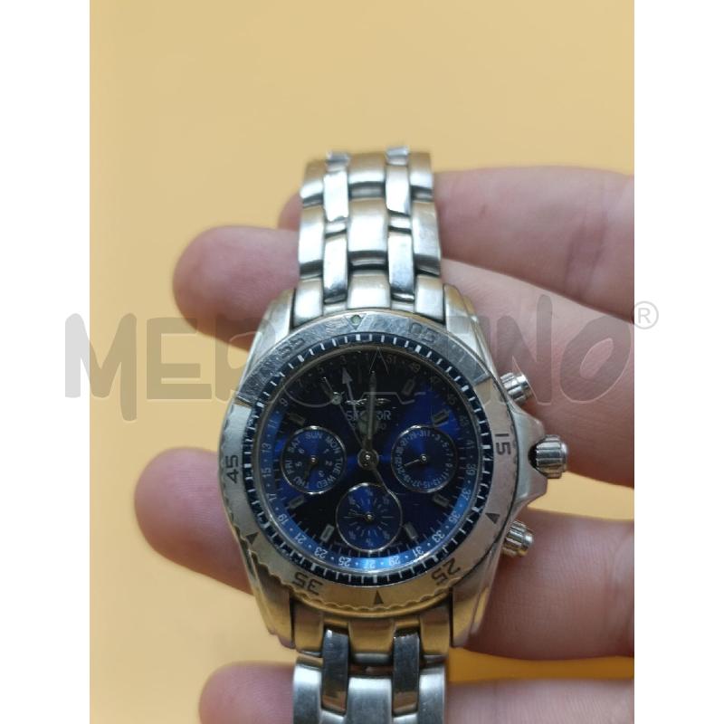 OROLOGIO DA POLSO SECTOR ACCIAIO QUADRANTE BLU | Mercatino dell'Usato Torino nizza 1