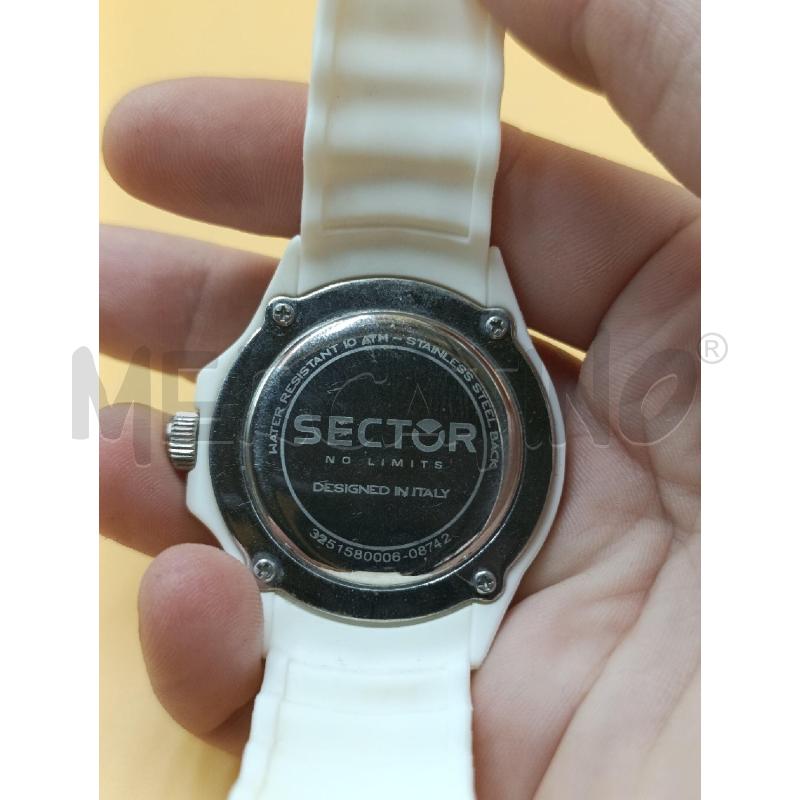 OROLOGIO DA POLSO SECTOR BIANCO | Mercatino dell'Usato Torino nizza 3