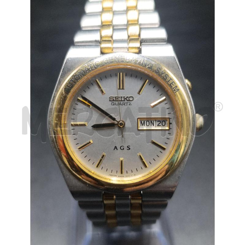 OROLOGIO DA POLSO SEIKO QUARZO AGS | Mercatino dell'Usato Torino nizza 1