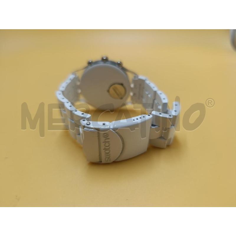 OROLOGIO DA POLSO SWATCH BIANCO | Mercatino dell'Usato Torino nizza 4