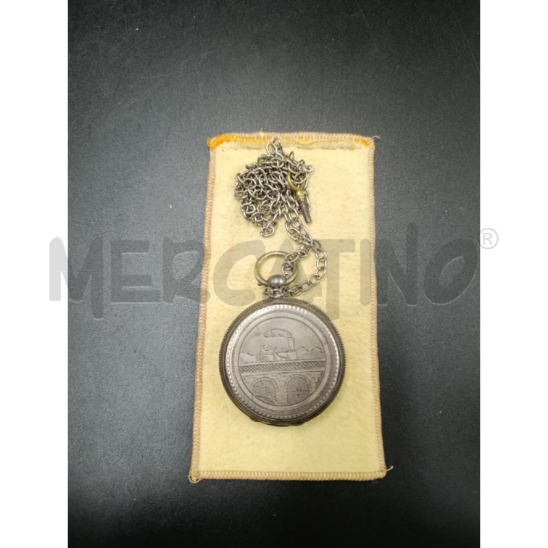 OROLOGIO DA TASCHINO ANTICO FERROVIE CON CHIAVETTA | Mercatino dell'Usato Torino nizza 2