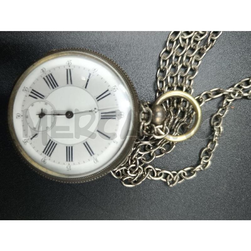 OROLOGIO DA TASCHINO ANTICO FERROVIE CON CHIAVETTA | Mercatino dell'Usato Torino nizza 3