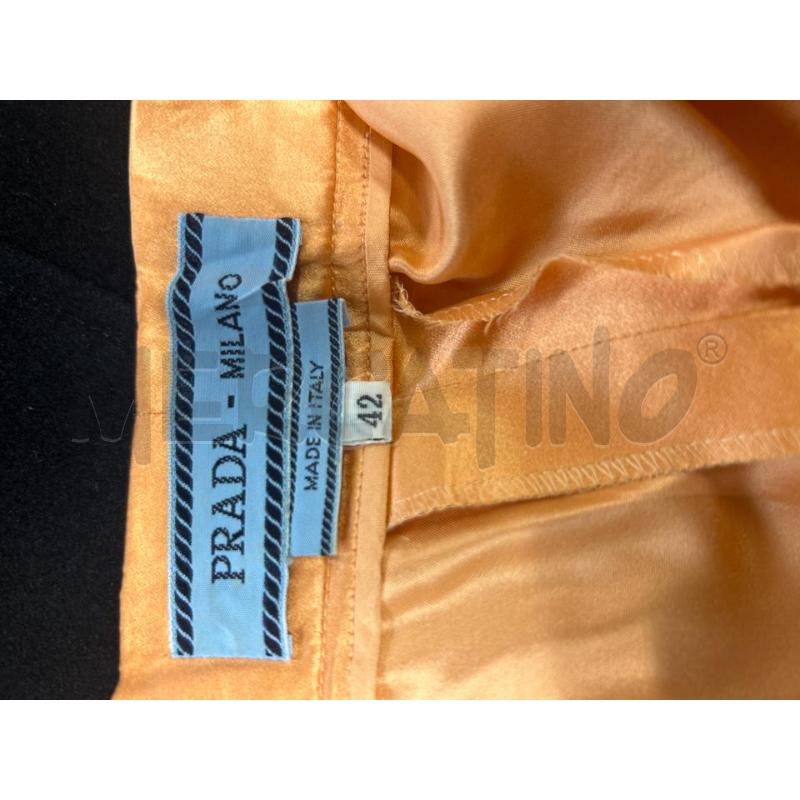 PANTALONCINO DONNA PRADA ARANCIONE | Mercatino dell'Usato Torino nizza 4