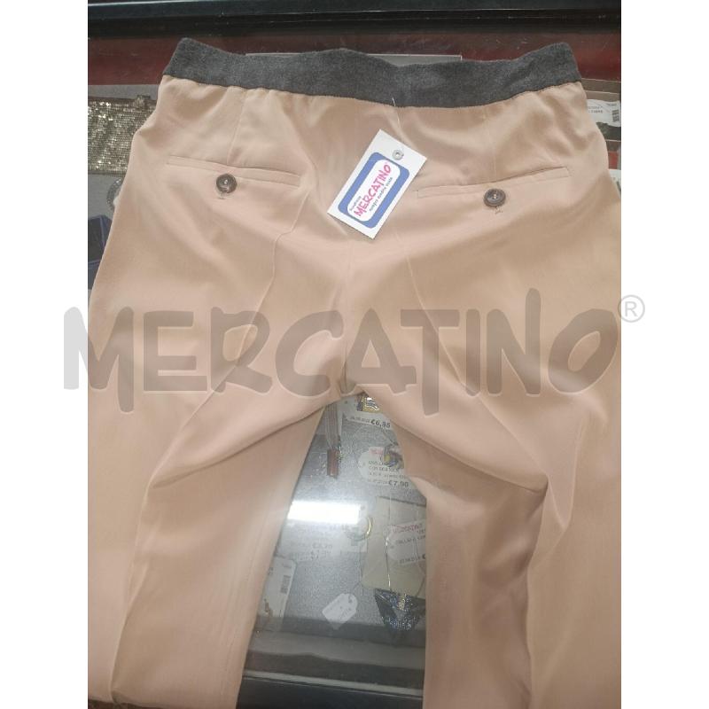 PANTALONE DONNA BRUNELLO CUCINELLI BEIGE  | Mercatino dell'Usato Torino nizza 2