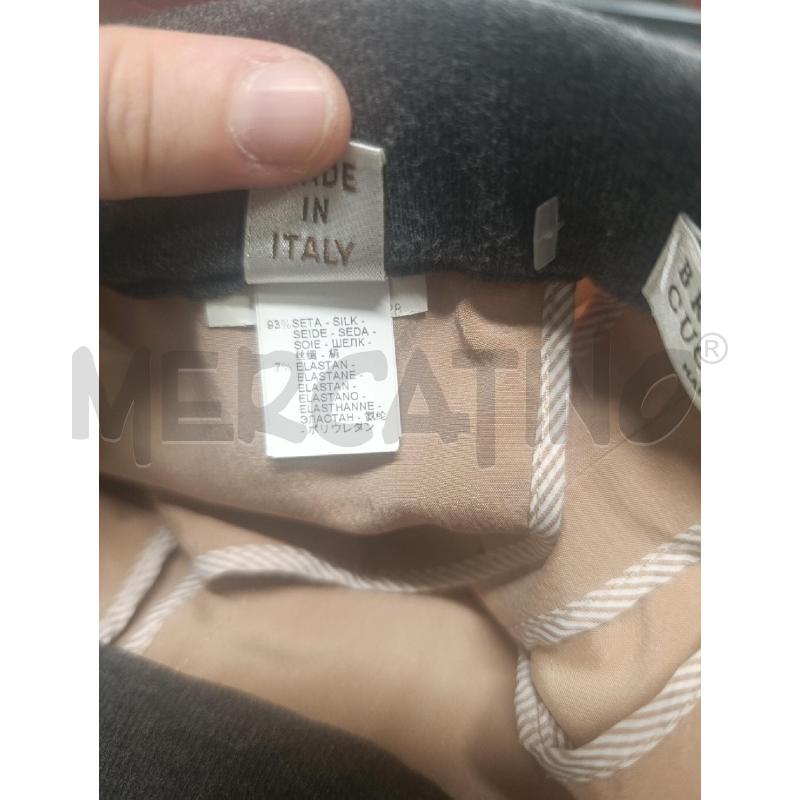 PANTALONE DONNA BRUNELLO CUCINELLI BEIGE  | Mercatino dell'Usato Torino nizza 4