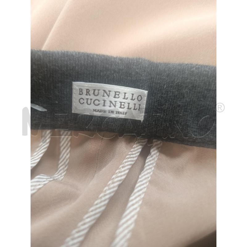 PANTALONE DONNA BRUNELLO CUCINELLI BEIGE  | Mercatino dell'Usato Torino nizza 5