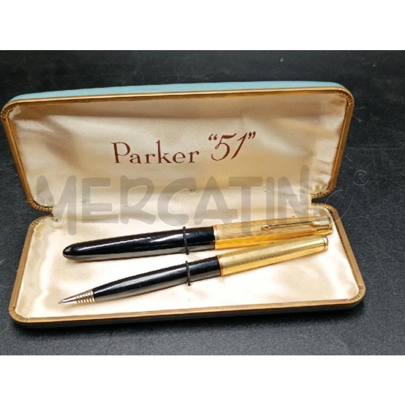PENNA STILOGRAFICA + MATITA  PARKER 51 | Mercatino dell'Usato Torino nizza 1