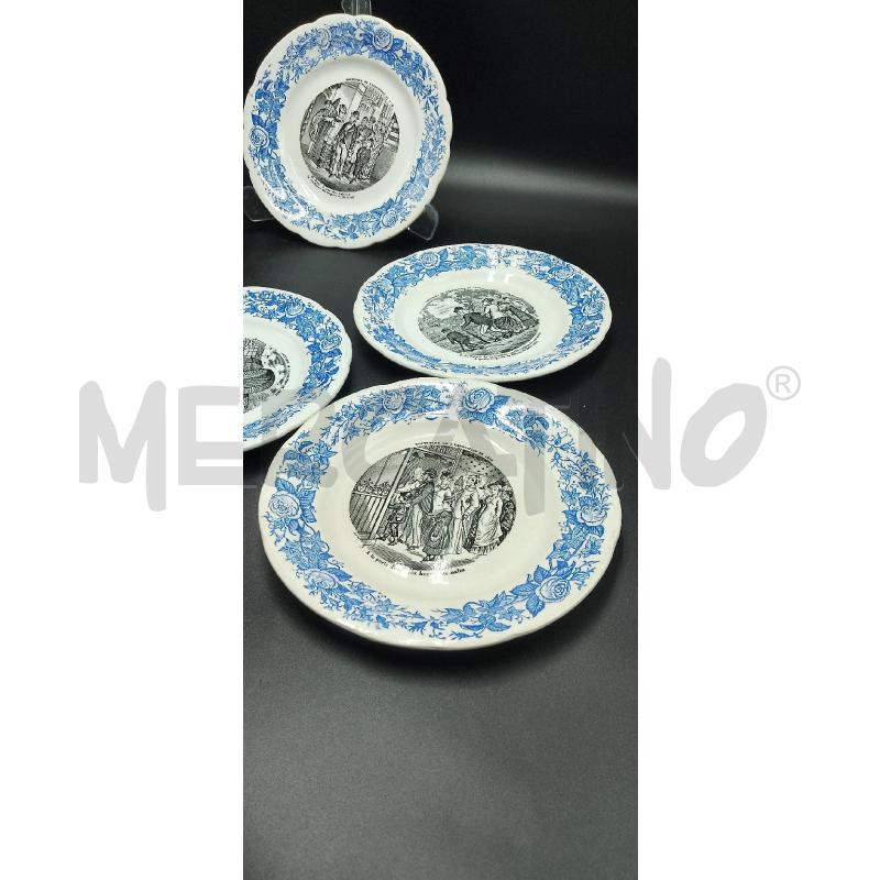 PIATTI PZ. 7 ASSIETTE CHOISY LE ROI  | Mercatino dell'Usato Torino nizza 2