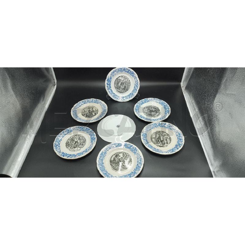 PIATTI PZ. 7 ASSIETTE CHOISY LE ROI  | Mercatino dell'Usato Torino nizza 4