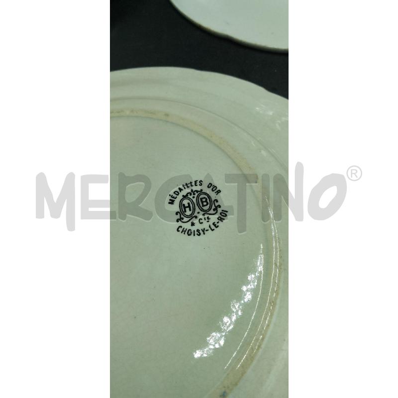 PIATTI PZ. 7 ASSIETTE CHOISY LE ROI  | Mercatino dell'Usato Torino nizza 5