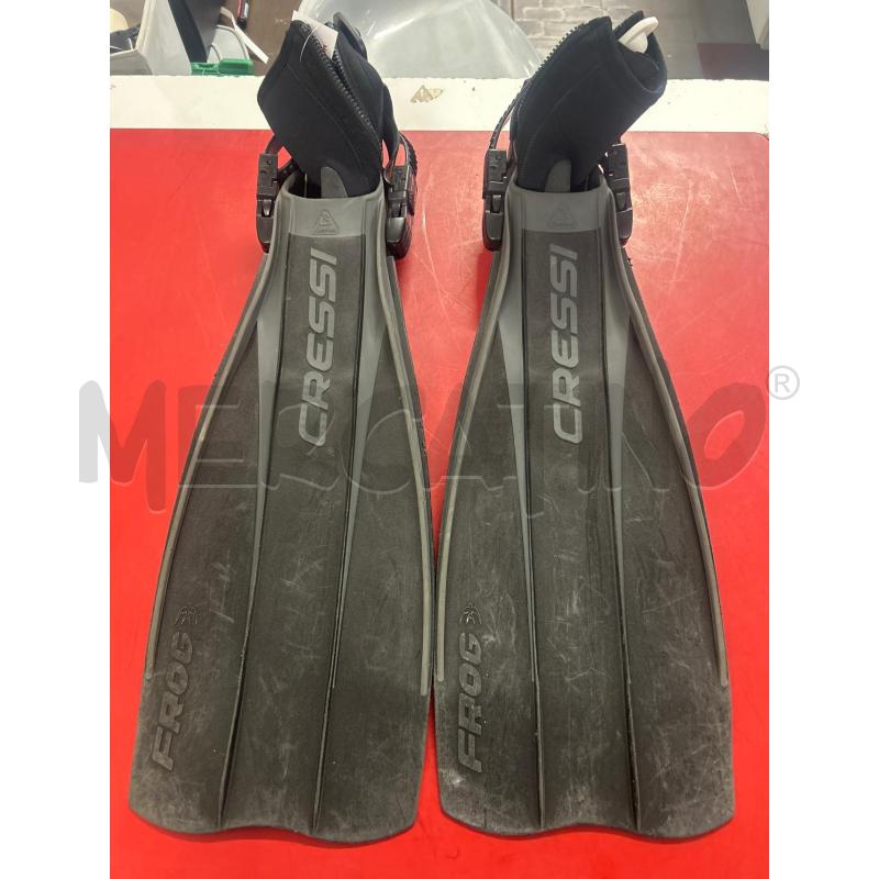 PINNE SUB NERO CRESSI S-M FROG | Mercatino dell'Usato Torino nizza 1