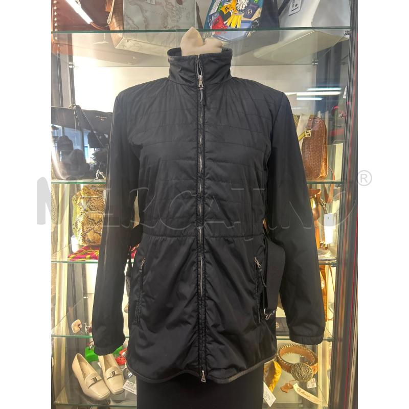 PIUMINO DONNA PRADA NERO  | Mercatino dell'Usato Torino nizza 1