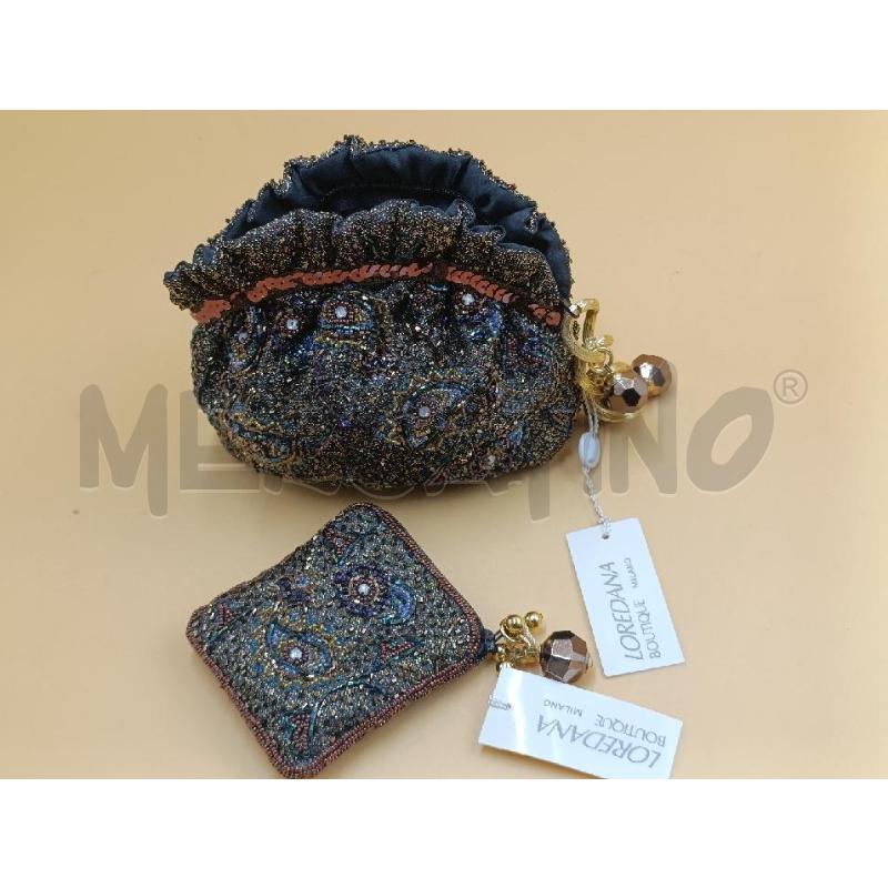POCHETTE CON PORTAFOGLIO LOREDANA BOTIQUE MILANO | Mercatino dell'Usato Torino nizza 2