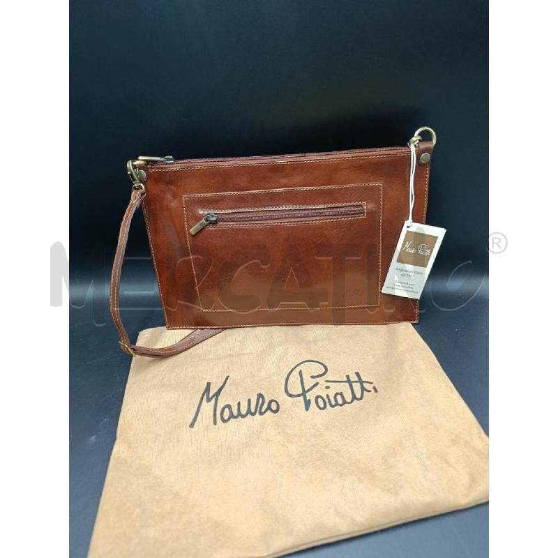POCHETTE IN CUOIO MAURO PIATTI | Mercatino dell'Usato Torino nizza 4