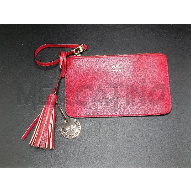 POCHETTE LES COPAIN ROSSI CON ZIP | Mercatino dell'Usato Torino nizza 1
