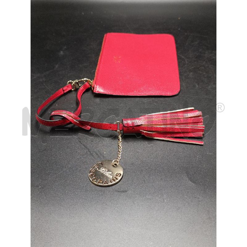 POCHETTE LES COPAIN ROSSI CON ZIP | Mercatino dell'Usato Torino nizza 5