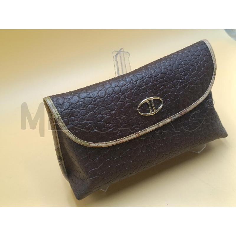 POCHETTE TRUSSE ALVIERO MARTINI MARRONE  | Mercatino dell'Usato Torino nizza 2