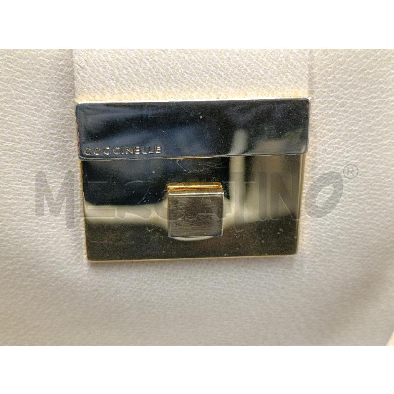 POCHETTE  DONNA COCINELLE BEIGE CON CHIUSURA DORATA   | Mercatino dell'Usato Torino nizza 2