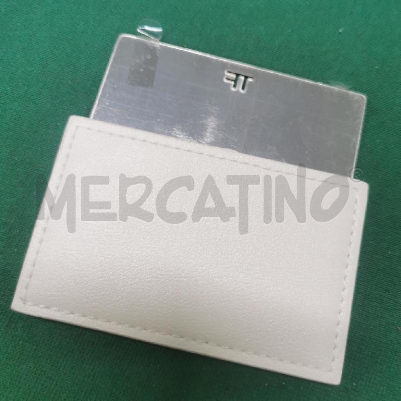 PORTA CARTE TOM FORD BIANCA SCRITTA NERA  | Mercatino dell'Usato Torino nizza 2
