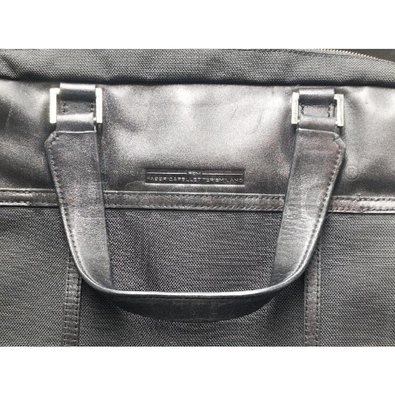 PORTA PC NERO IN TELA E PELLE | Mercatino dell'Usato Torino nizza 2