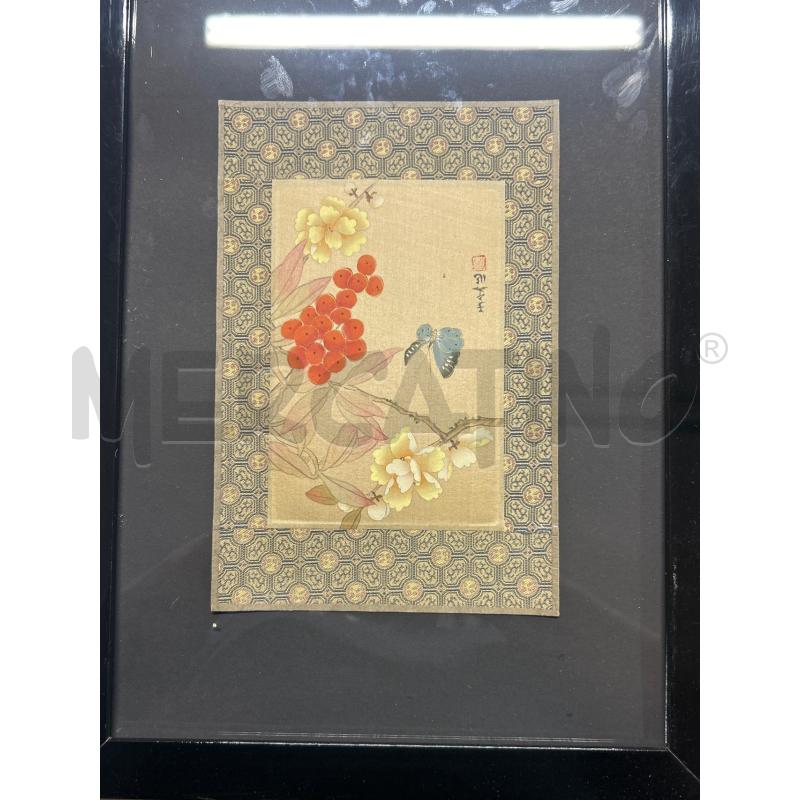 QUADRETTI CINESI PZ.4 CORNICE NERA | Mercatino dell'Usato Torino nizza 2