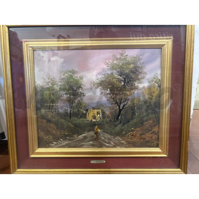 QUADRO A.BARALDI PAESAGGIO | Mercatino dell'Usato Torino nizza 1
