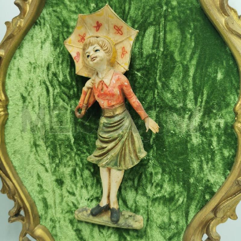 QUADRO COPPIA IN RILIEVO VINTAGE RAGAZZI | Mercatino dell'Usato Torino nizza 3