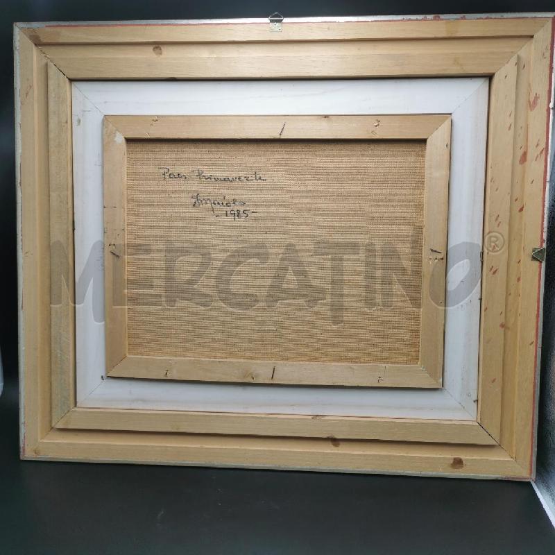 QUADRO FRANCESCO MAIOLO  PRIMAVERA | Mercatino dell'Usato Torino nizza 4