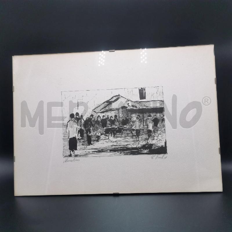 QUADRO IN CHINA DI PRIOTTI  TITOLO MERCATINO | Mercatino dell'Usato Torino nizza 1