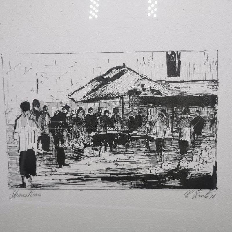 QUADRO IN CHINA DI PRIOTTI  TITOLO MERCATINO | Mercatino dell'Usato Torino nizza 2