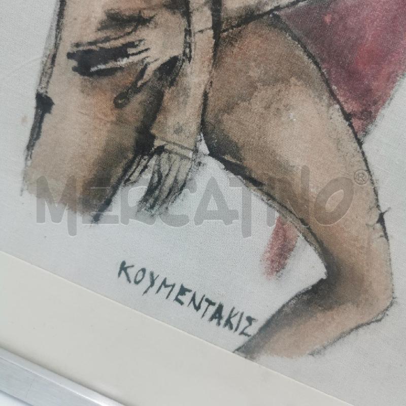 QUADRO IN TELA DONNA NUDA KOUMENTAKIS | Mercatino dell'Usato Torino nizza 2