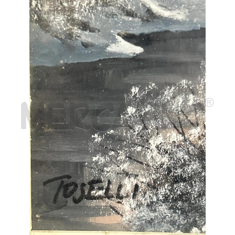 QUADRO PAESAGGIO INNEVATO  | Mercatino dell'Usato Torino nizza 3