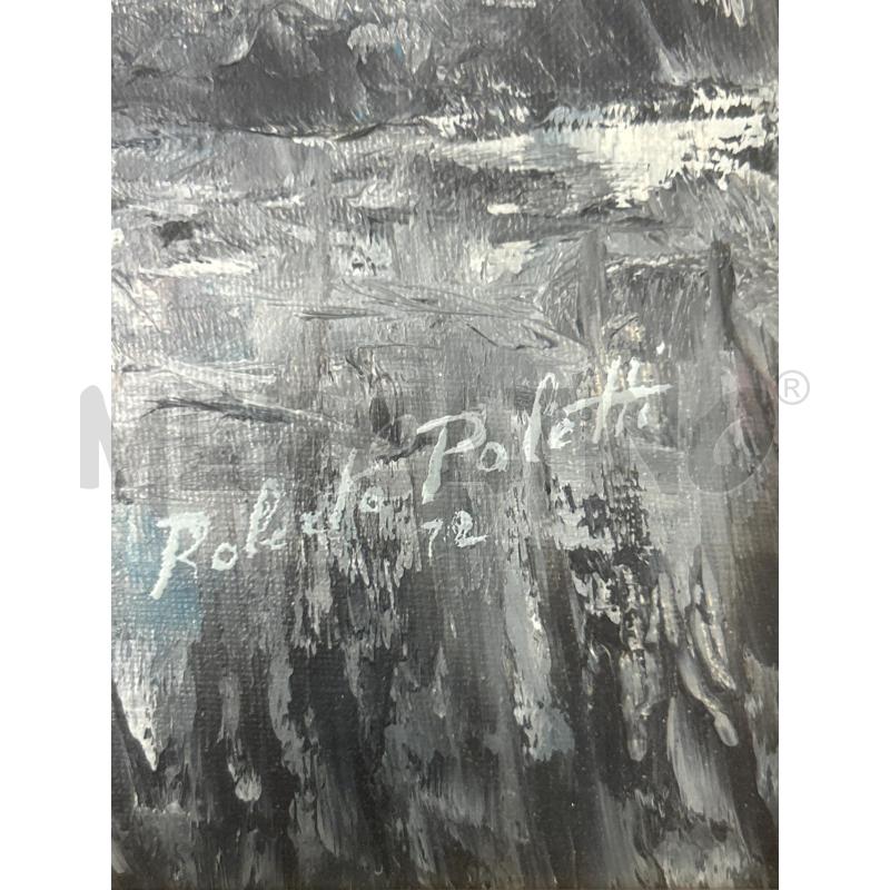 QUADRO ROBERTO POLETTI | Mercatino dell'Usato Torino nizza 3
